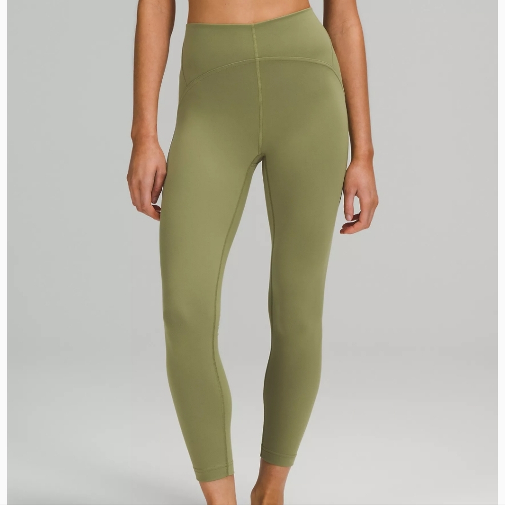 NWT InStill High-Rise Tight 25" Bronze Green